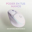 Rato Logitech G705 8200DPI Lightspeed Wireless Branco image number null