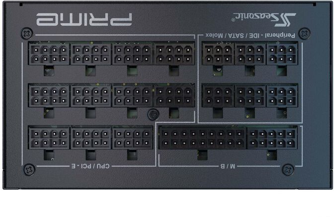 Fonte Modular Seasonic PRIME TX 1600W 80+ Titanium ATX 3.0 image number 2