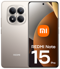 Smartphone Xiaomi Redmi Note 15 Pro 4G 6.77" (8 / 256GB) 120Hz Tit&acirc;nio