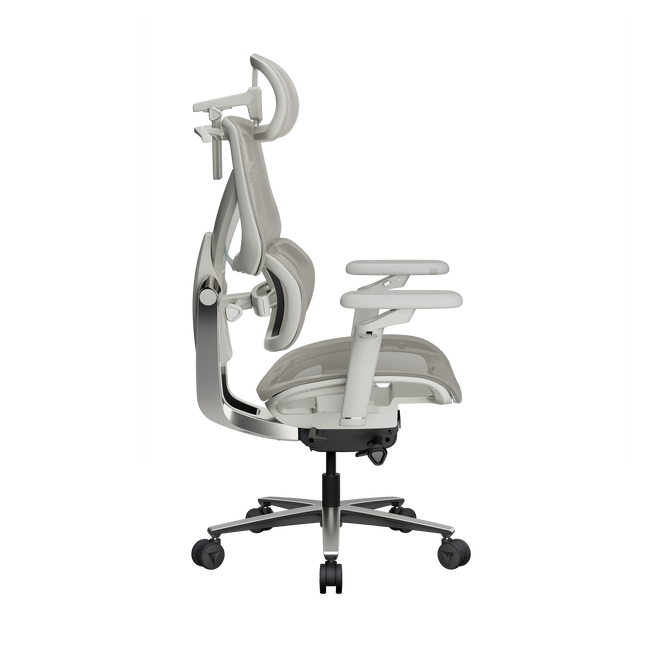 Cadeira Ergon&oacute;mica TX3 (ThunderX3) FLEX Pro, Apoio lombar 360&deg; - Mesh Grey image number 3