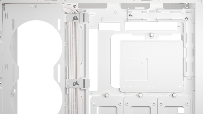 Caixa E-ATX Corsair 5000T Branca Vidro Temperado image number 11