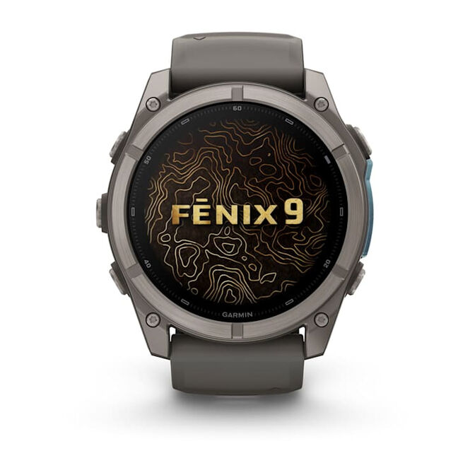 Smartwatch Garmin Fenix 9 Sapphire Titanium 51mm Cinzento image number 1
