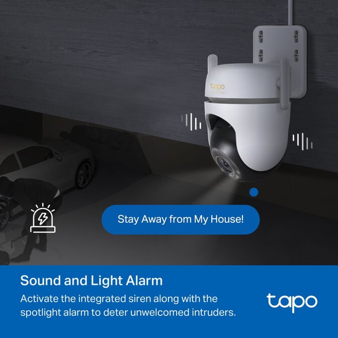 C&acirc;mara de Seguran&ccedil;a TP-Link TC43 Outdoor Pan/Tilt AI 3K Security Wi-Fi image number 13