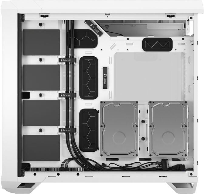 Caixa E-ATX Fractal Design Torrent White Tempered Glass image number 15