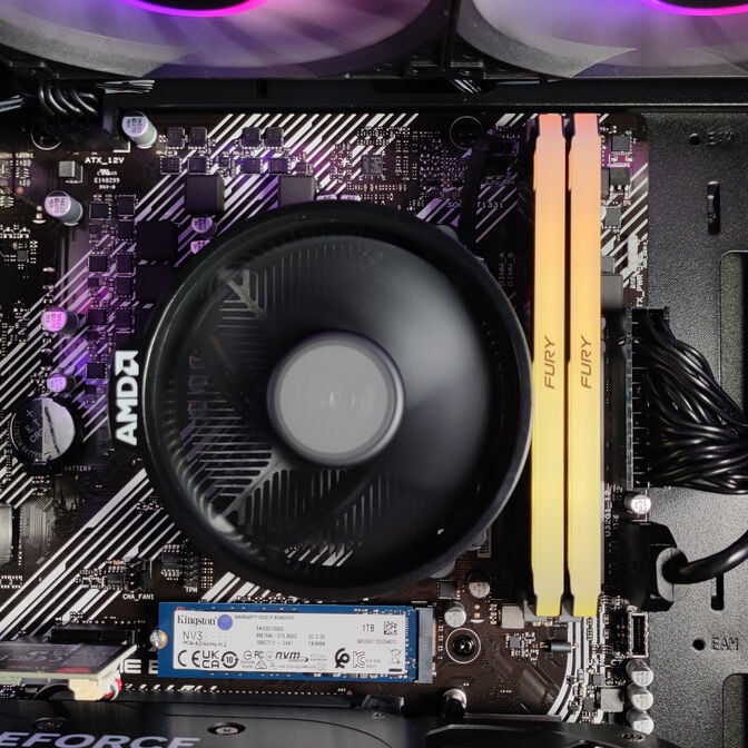 Computador AURA Gamer-PC TEAM 7 EDITION Ryzen 5 7500F 32GB DDR5 1TB RTX 5060 WiFi W11 image number 7