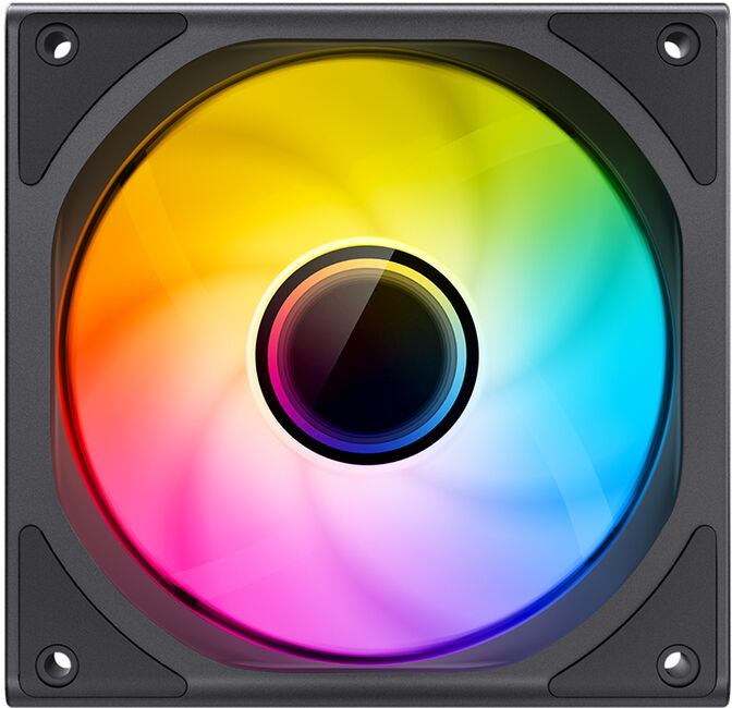Ventoinha Jonsbo ZK-120B ARGB PWM Preto - 120mm (3PACK) image number 3
