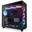 Ventoinha NZXT F360 RGB Core Single-Frame Pretas - Tripla Ventoinha 120mm ( 360mm ) image number null
