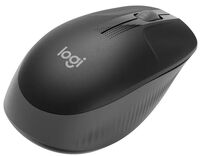 Rato &Oacute;ptico Logitech M190 Full-Size Wireless 1000DPI Preto/Cinzento