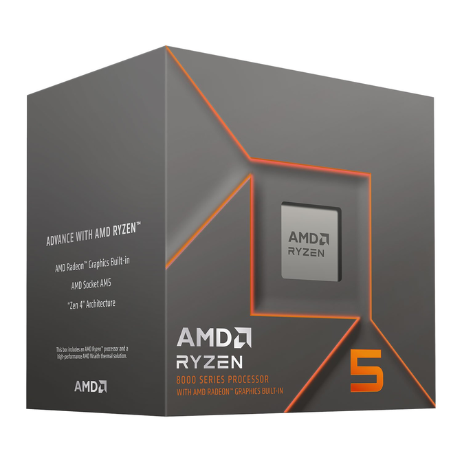 Processador APU AMD Ryzen 5 8500G 6-Core (3.5GHz-5GHz) 22MB AM5 image number 1