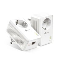 Powerline TP-Link TL-PA7017P KIT AV1000 Homeplug AV2 Gigabit Passthrough