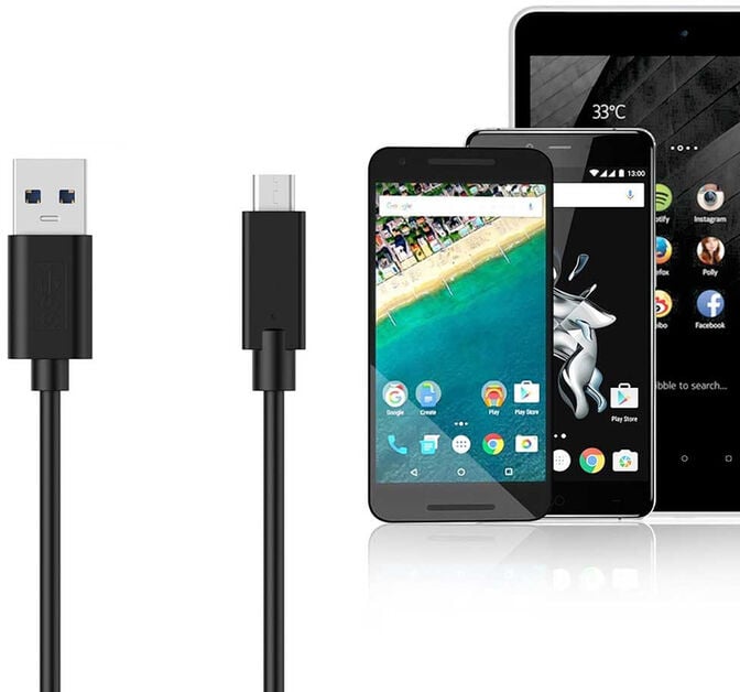 Cabo USB 3.1 Gen1 5Gbps 3A, USB-C/M-A/M, preto, AWG28, 3.0 M image number 3