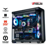Computador King Mod Gamer-PC Powered by ASUS Ryzen 7 9800X3D 32GB DDR5 1TB RX 9070 XT WiFi W11