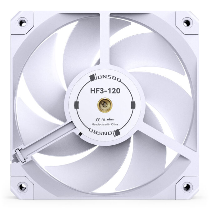 Ventoinha Jonsbo HF3 Perfomance PWM Branco - 120mm image number 5