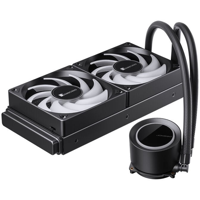 Water Cooler CPU Jonsbo TG-240 ARGB Preto - 240mm image number 5