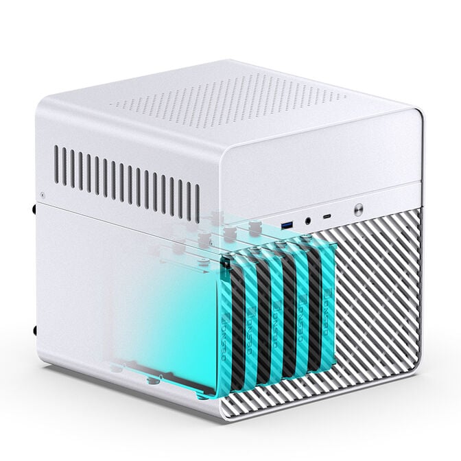 Caixa Mini-ITX Jonsbo N2 Branco image number 1