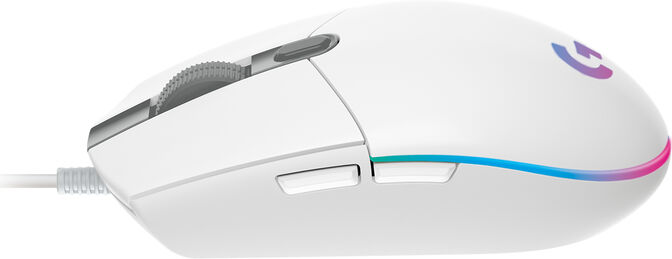 Rato Logitech G102 Lightsync RGB 8000DPI Branco image number 3