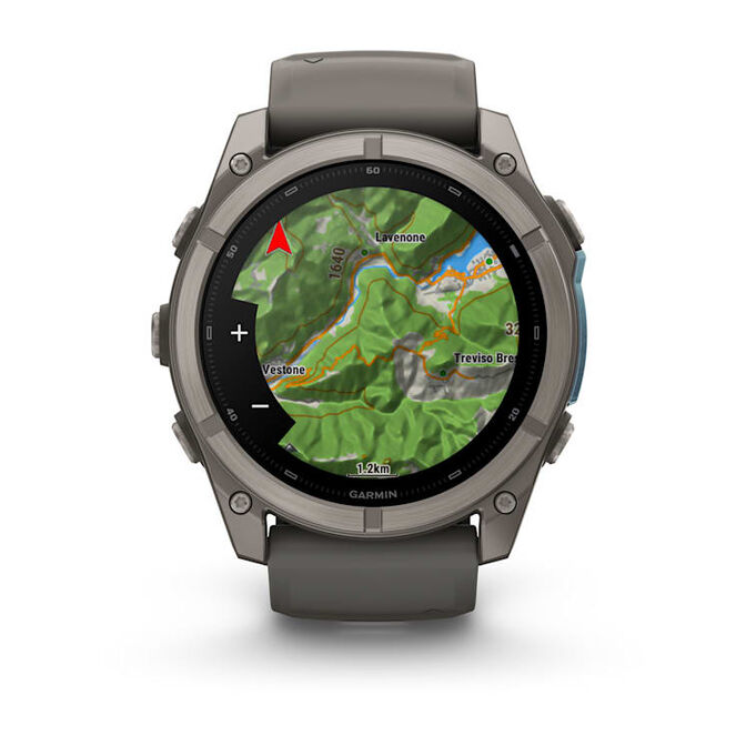 Smartwatch Garmin Fenix 9 Sapphire Titanium 51mm Cinzento image number 6