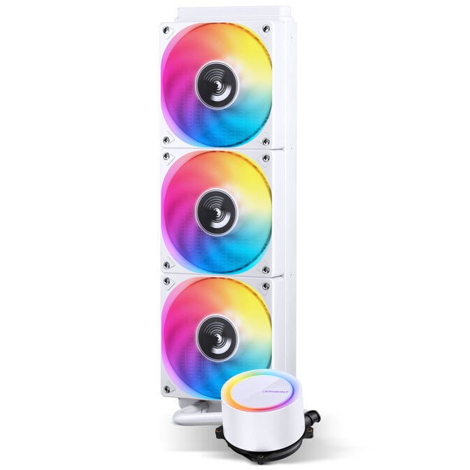 Water Cooler CPU Jonsbo TG-360 ARGB Branco - 360mm image number 1