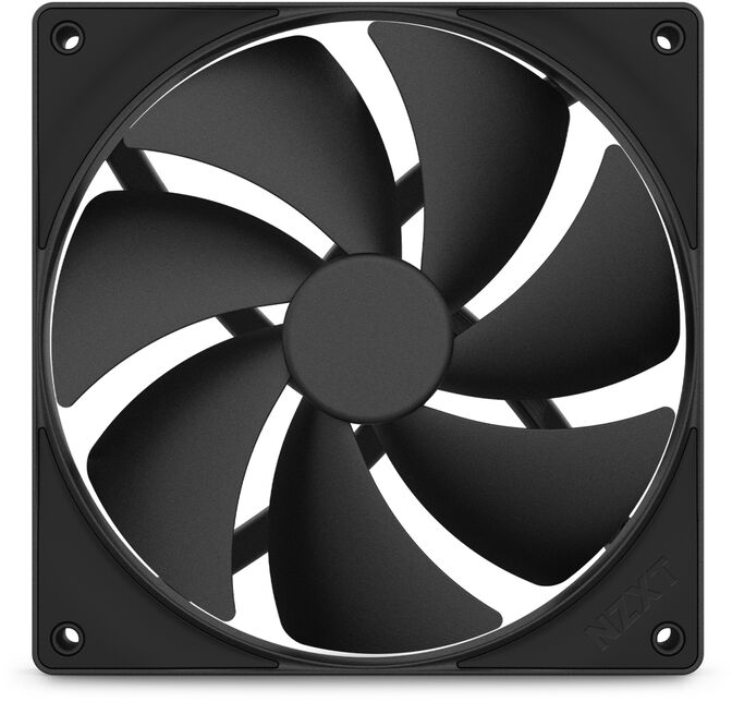 Ventoinha NZXT F140P STATIC PRESSURE V2 140mm - Single Pack Pretas image number 1