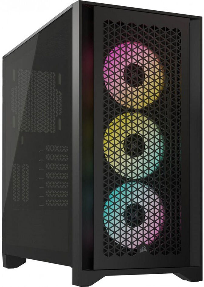 Caixa ATX Corsair iCUE 4000D Airflow RGB Preto Vidro Temperado image number 0