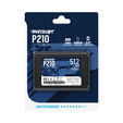 SSD Patriot P210 512GB SATA III (520/430MB/s) image number null