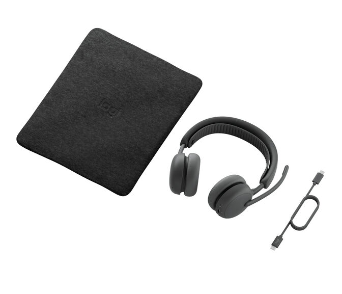Headset Logitech Zone Wireless 2 ES for Business Bluetooth ANC Grafite (981-001512) image number 4