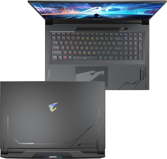 Port&aacute;til Gigabyte AORUS 17X AZF-D5PT665SH 17" i9-13980HX 32GB DDR5 2x1TB RTX 4090 QHD+ 240Hz W11 image number 2