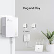 Powerline TP-Link TL-PA7017 KIT AV1000 Homeplug AV2 Gigabit image number null