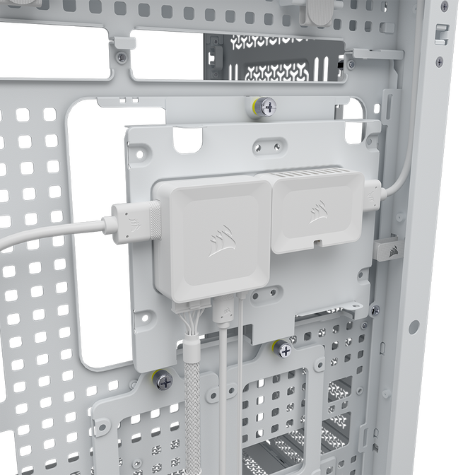 Caixa E-ATX Corsair Frame 5000D RS ARGB Airflow Branca Vidro Temperado image number 12