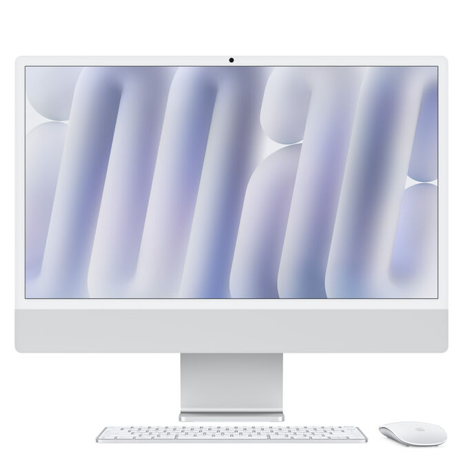 All In One Apple iMac M4 24" 10-Cores 24GB RAM 512GB SSD Prata image number 0