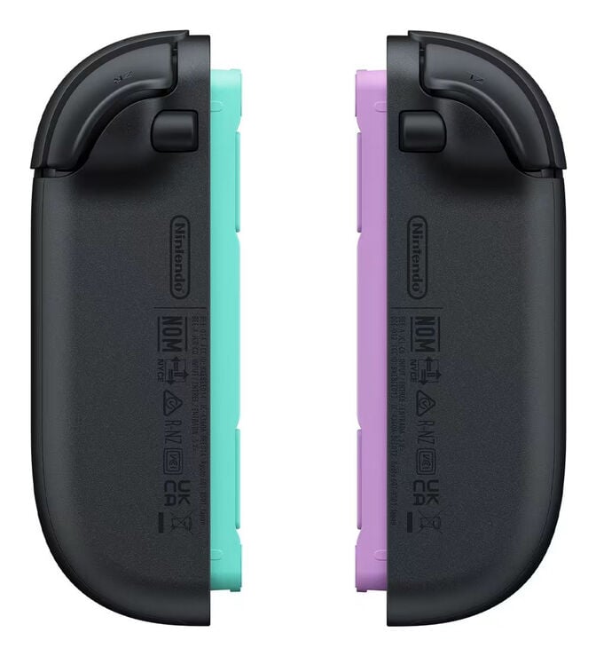 Comando Nintendo Joy-Con 2 (Esq-Dir) Verde /Roxo BTR image number 3