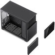 Caixa Micro-ATX Jonsbo D31 MESH com Visor Vidro Temperado Preto image number null