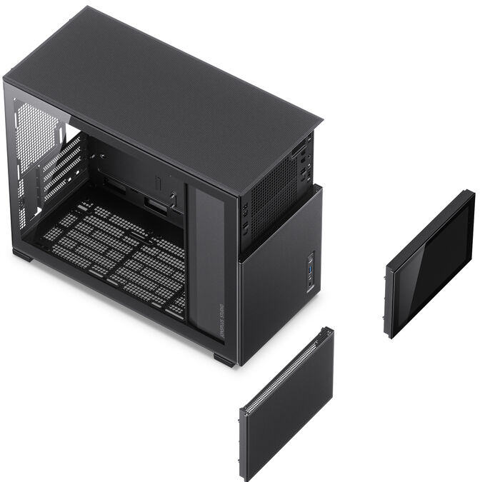 Caixa Micro-ATX Jonsbo D31 MESH com Visor Vidro Temperado Preto image number 9