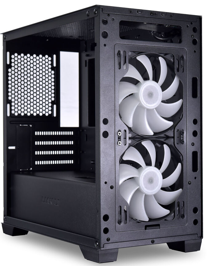 Caixa Micro-ATX Lian Li Lancool 205M Mesh Preta Vidro Temperado image number 6