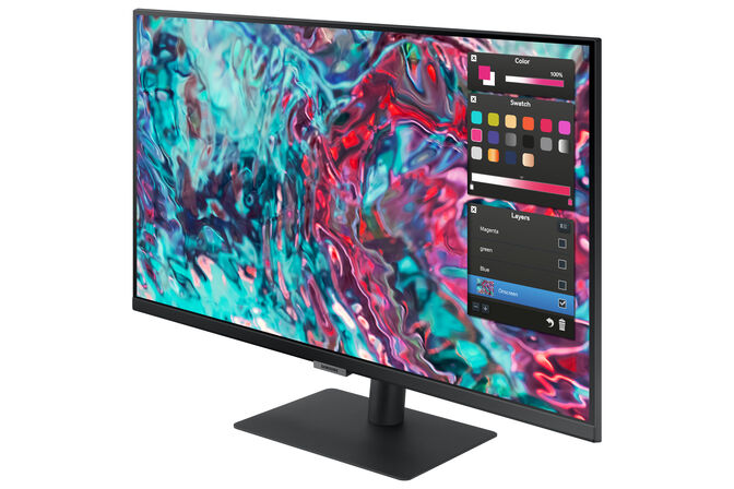 Monitor Samsung 27" S80PB IPS 4K 60Hz 5ms Flicker Free HDR10 image number 10