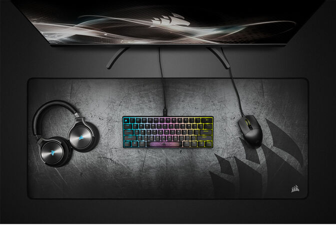 Teclado Corsair K65 Mini 60% RGB Cherry MX Red Mec&acirc;nico (PT) image number 3