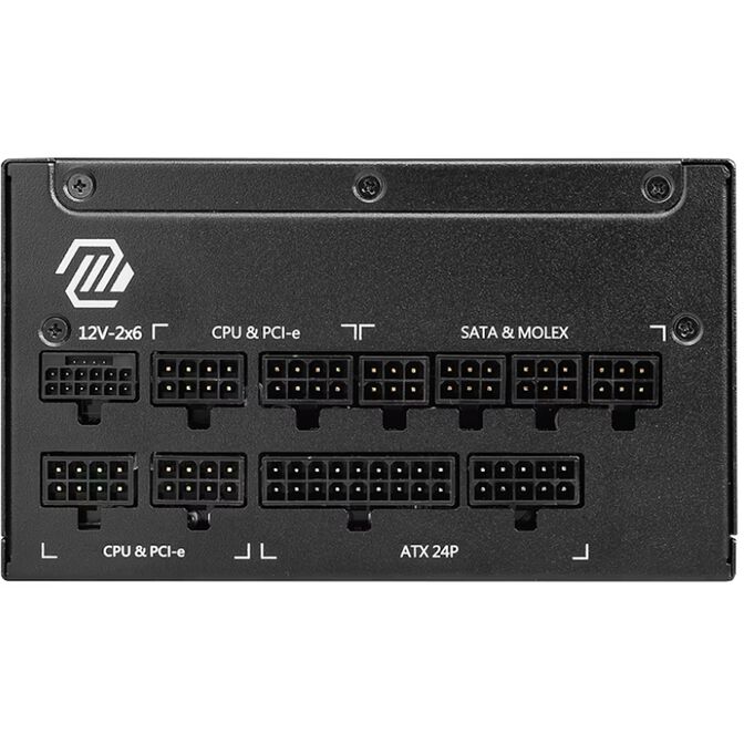 Fonte Modular MSI MAG A1000GL 1000W 80+ Gold PCIE5 II image number 2