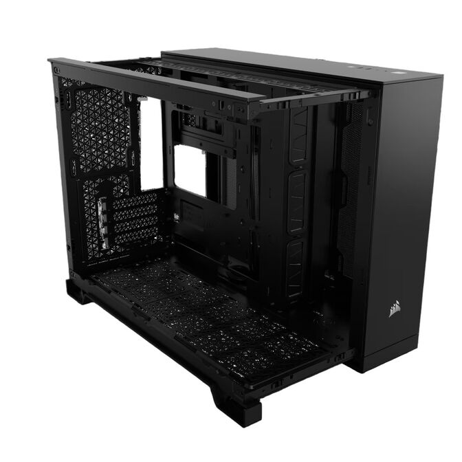 Caixa Micro-ATX Corsair 2500D Airflow Preta Vidro Temperado image number 1