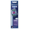 Recargas para Escova de Dentes El&eacute;trica Oral-B Pro 3D White Pack 4 Unidades Branco image number null