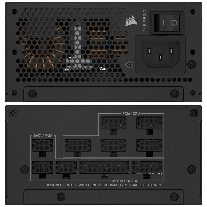 Fonte Modular SFX Corsair SF850 850W 80+ Platinum (2024) image number 3
