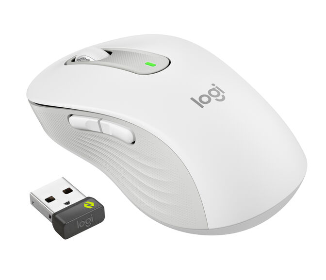 Rato Logitech Signature M650 L for Business 4000DPI Wireless/Bluetooth Branco image number 1