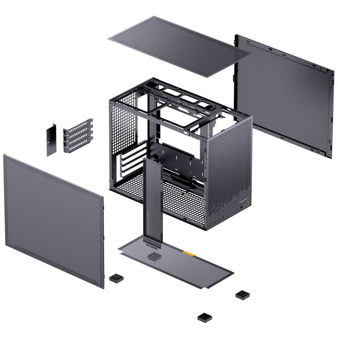 Caixa Micro-ATX Jonsbo D32 STD MESH Vidro Temperado Preto image number 10