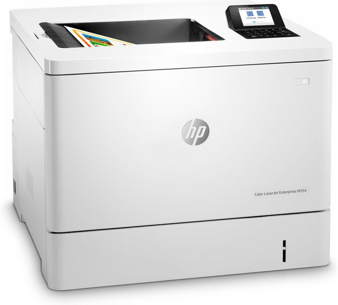 Impressora Laser HP Color LaserJet Enterprise M554dn Cores image number 2