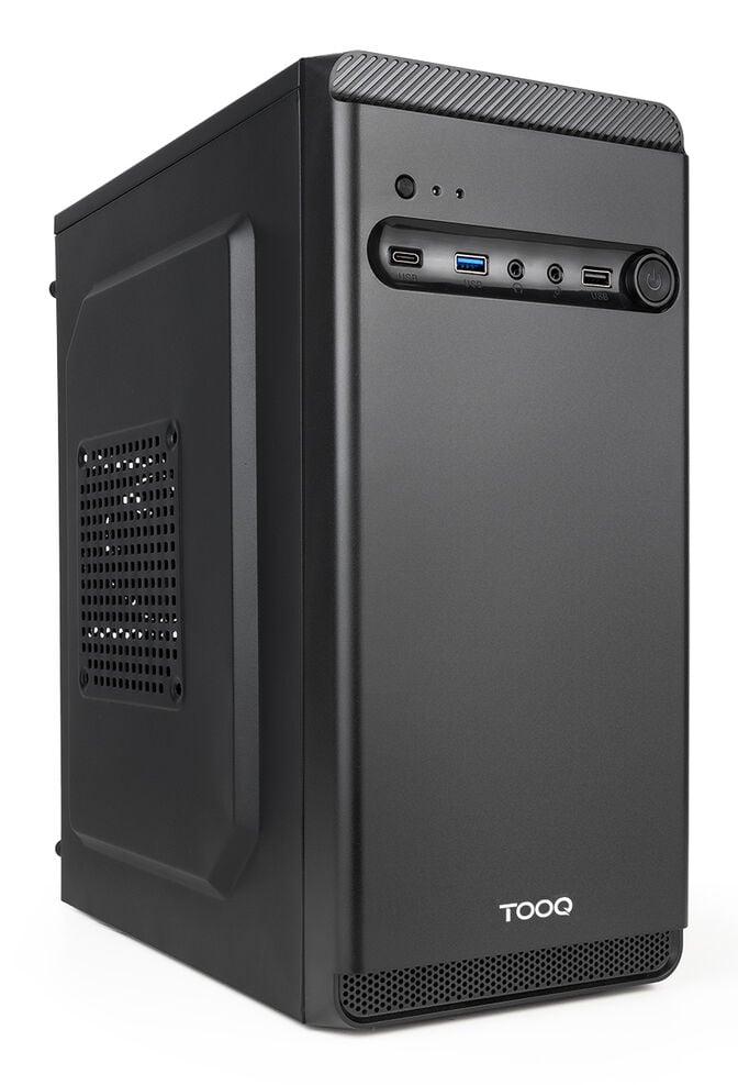 Caixa Micro-ATX Tooq DODEKA ULTRA C/Fonte Alimenta&ccedil;&atilde;o 500W USB-C image number 0