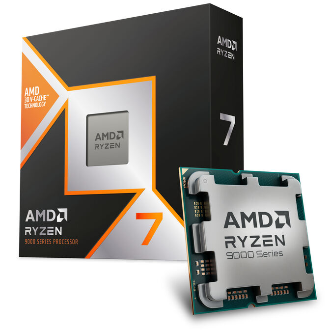Processador AMD Ryzen 7 9850X3D 8-Core (4.7GHz-5.6GHz) 104MB AM5 image number 0