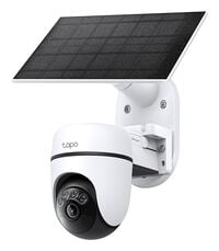 C&acirc;mara de Seguran&ccedil;a TP-Link Tapo TC90 KIT 2K 3MP Pan/Tilt Outdoor IP65 Security Wi-Fi com Bateria + Painel Solar Tapo A201