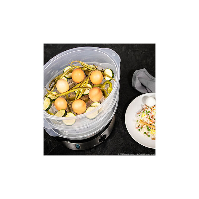 M&aacute;quina de Cozer a Vapor Cecotec Vapovita 3000 Inox image number 9