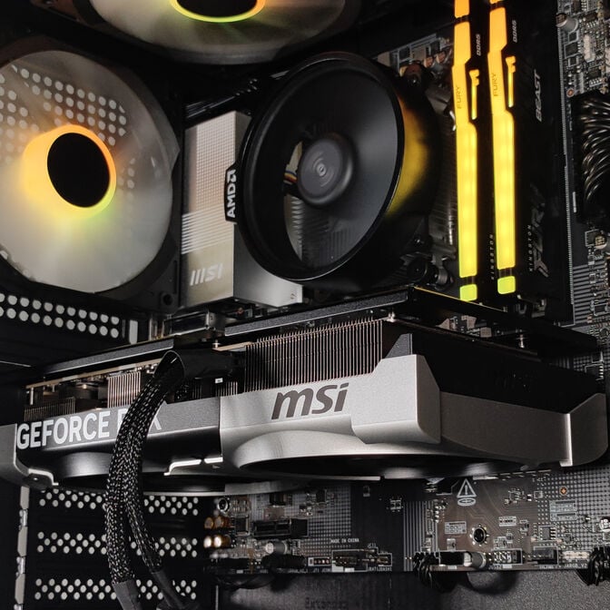 Computador AURA Gamer-PC TEAM 7 EDITION Ryzen 5 7500F 32GB DDR5 1TB RTX 5070 WiFi W11 image number 5