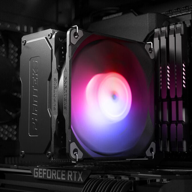 Cooler CPU Phanteks Polar ST5 DRGB PWM Preto - 120mm image number 4