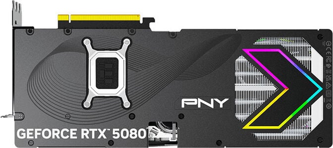 Gr&aacute;fica PNY GeForce&reg; RTX 5080 Gaming RGB Triple Fan OC 16GB GDDR7 DLSS4 image number 8